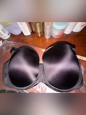 SOMA Full Coverage T-Shirt Bra - 38G Black